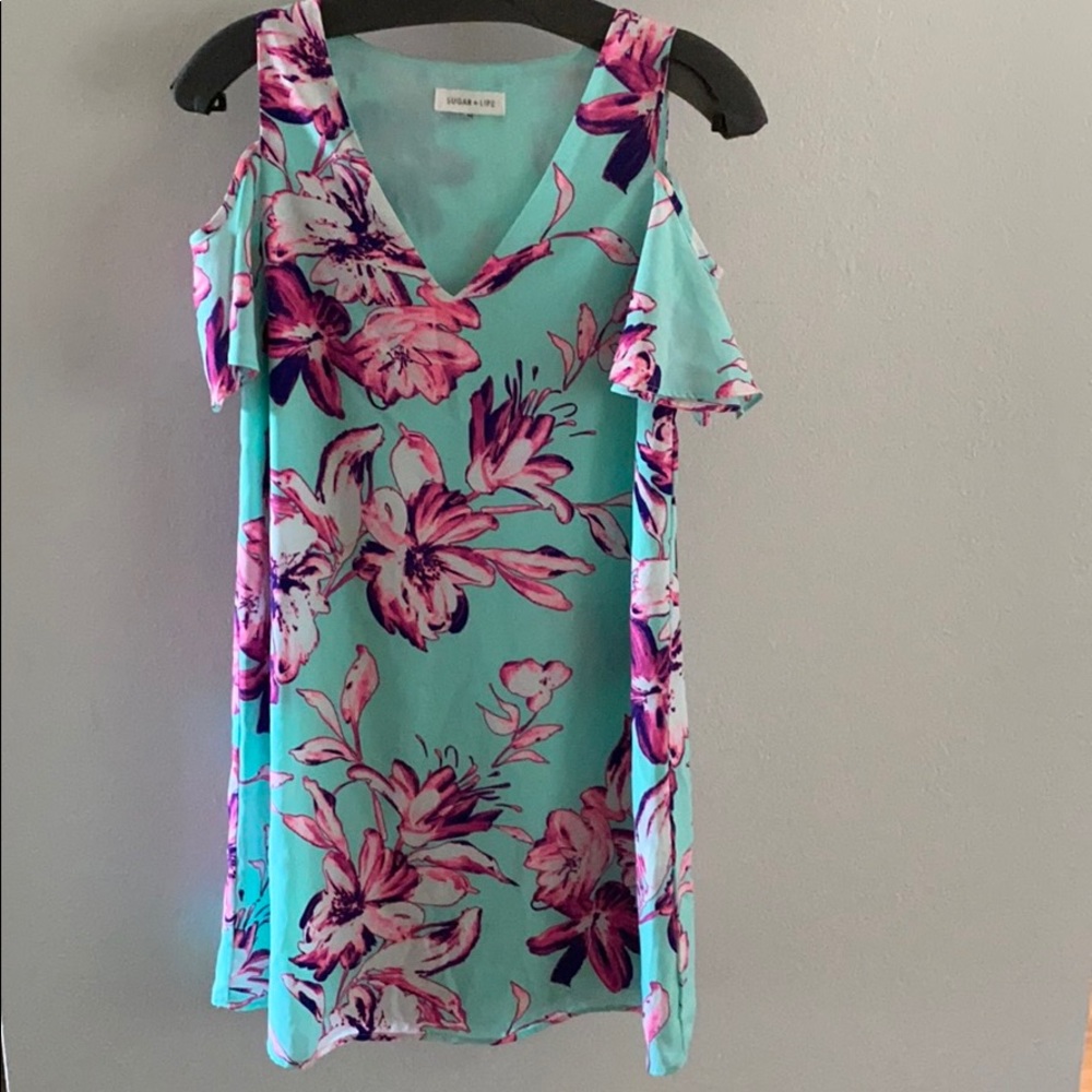 Sugar + lips dress XS worn once